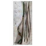 Vintage Metal Farm Tools