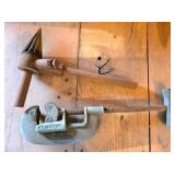 Steel Pipe Cutter and Vintage Pipe Reamer