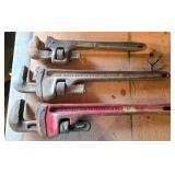 Three Ridge Tool Co. Pipe Wrenches