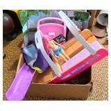 Barbie Doll and Accessories Set with Camper