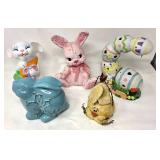 5 Easter-Themed Decorative Figures