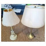 Table Lamps with White Shades