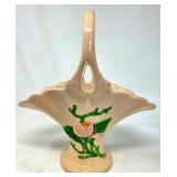 Hull Art Pottery H-14-10 1/2 Floral Basket