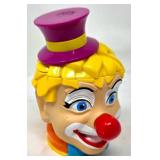 Ringling Bros. Clown Plastic Mug with Lid