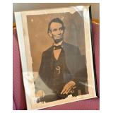 Framed Portrait Print of Abraham Lincoln