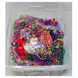 Mardi Gras Beads and Bacardi Promo Items