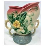 Hull Art Pottery Wildflower Vase W5-10.5, Pink and