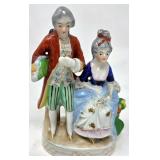 Occupied Japan Porcelain Figurine of Couple in Per
