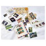 Vintage Postage Stamps and Cancellations Collectio