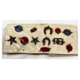 Small Vintage Metal Tags and Charms