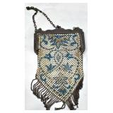 Mandalian Mfg. Co. USA Enameled Mesh Purse