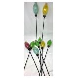 Decorative Glass-Stem Ornaments