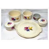 Ceramic Tableware With Fruit Motif