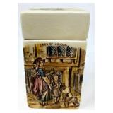 Crown Devon 'Cries of London' Ceramic Lidded Conta