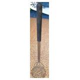 Metal Potato Masher with Black Handle