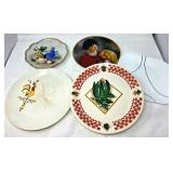 Decorative Plates With Various Designs