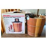 Rival Ice Cream and Yogurt Freezer, 4-Quart Electr