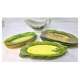 Vallona Starr California Corn Plates and Scammell'