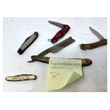 Vintage Folding Knives and Goff & Nash Comb