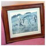 Framed Artwork Signed by Artist Jim Daly