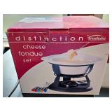 Trudeau Distinction Cheese Fondue Set, 10-Piece