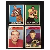 Vintage Football Card Lot of 4 Topps Philadelphia