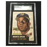 1953 Topps Monte Irvin SGC 4 HOF 'er