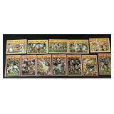 1972 Topps Football Cards Lot of 12