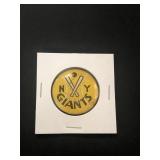 New York Giants 1950 American Nut & Chocolate Pin