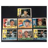 1960 Topps Baseball Card Lot of 7