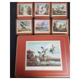 Wildlife Ducks Coaster/Placemat Set