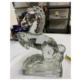 Solid Glass Horse