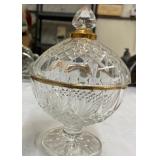 Crystal Glass Candy Dish