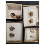 Lot of 4 Clip on Earrings