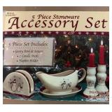 5 Piece Stoneware Set