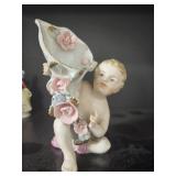 Vintage Porcelain Vase Figurine