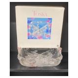 Heavy Glass Toska Divided Dish