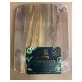 2 Piece Acadia Wood Cutting Boards New