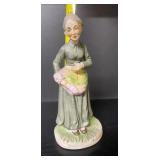 Woman Porcelain Figurine