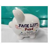 Face Lift Fund Piggy Bank