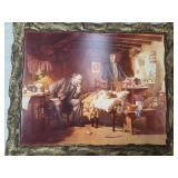 "Loved to Death" Wood Print (See descr)