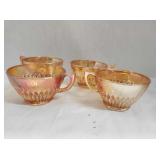 Vintage Glass Teacups