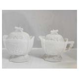 Westmoreland Cherry and Grape Sugar & Creamer