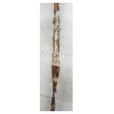 Seashells and Wood Plant Hanger