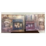 Bistro Bicycle Wall Art (Set of 2) 19ï¿½ x 15ï¿½