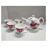Shades Fine Bone China Tea Set
