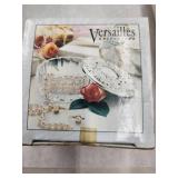Versailles Crystal & Silverplate Jewelry Box