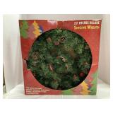 22 Inches Deluxe Singing Wreath