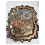 Vintage Serving Tray(One Foot Needs Repair)