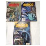 1989 Analog Science Fiction Magazines
